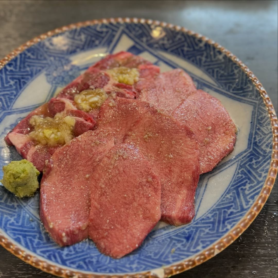 焼肉三日月 名物ネギ塩タン